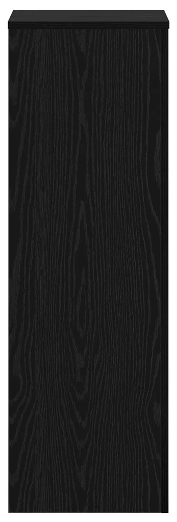 Suporte pra Plantas em Carvalho Preto 33x33x100 cm de Madeira Engenhar