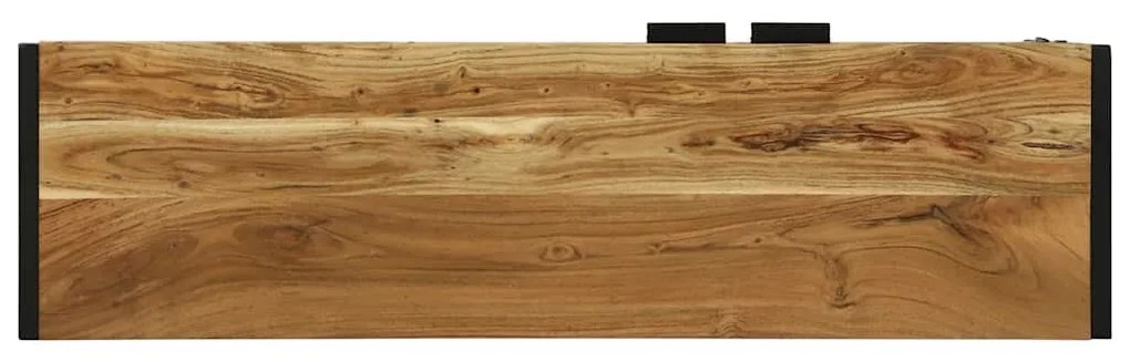 Aparador de TV 110x30x50 cm Madeira de Acácia Sólida