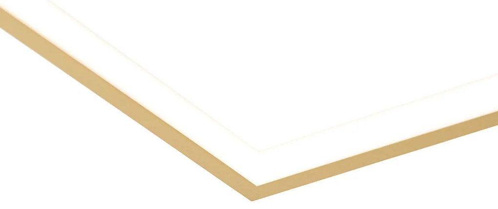 Candeeiro de teto dourado com LED 3 etapas de dimmer 5 luzes - Lejo Design