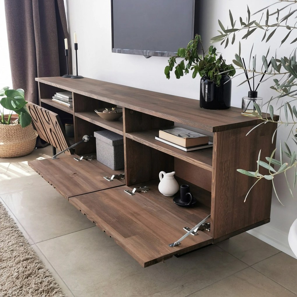 Unidade de TV Aristo – Nogueira – 170x40x30 cm