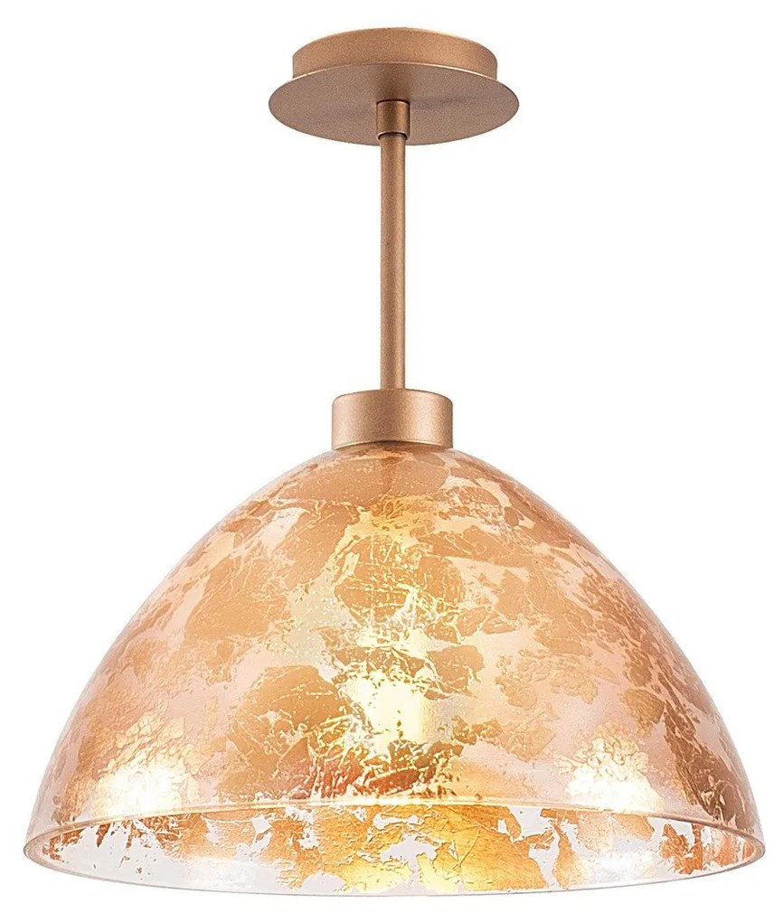 Candeeiro de Teto Bergama – Cobre – Diâmetro 34 cm