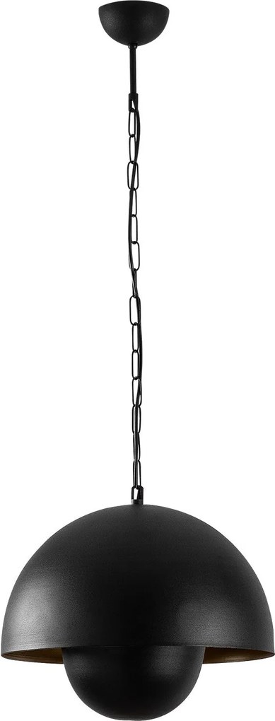 Candeeiro Suspenso Yanıgara – Preto – 30 x 30 cm