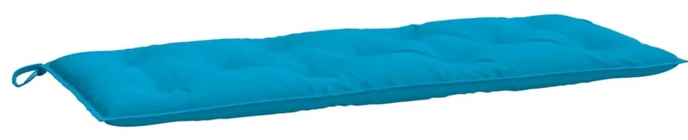 Almofadões banco jardim 2 pcs tecido oxford azul-claro