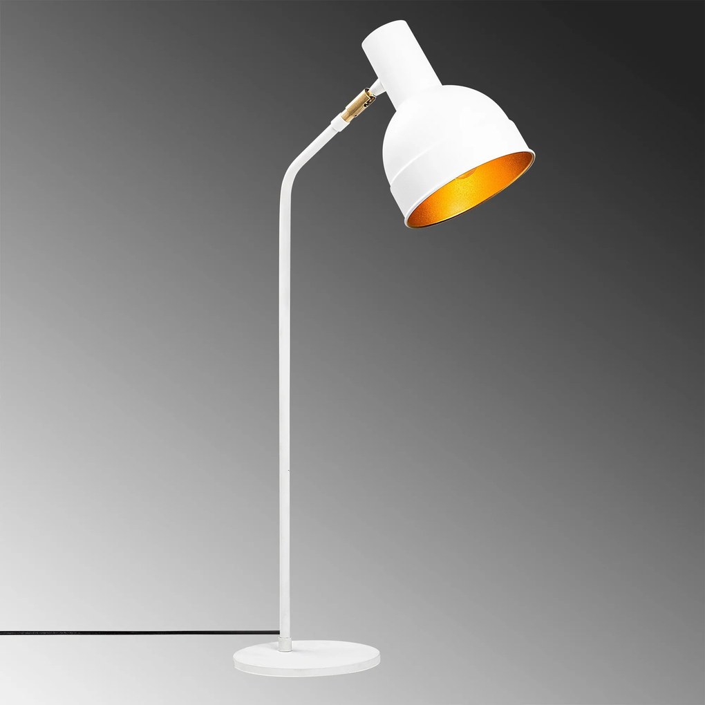 Candeeiro de Mesa Berceste – Branco – 17 x 37 cm