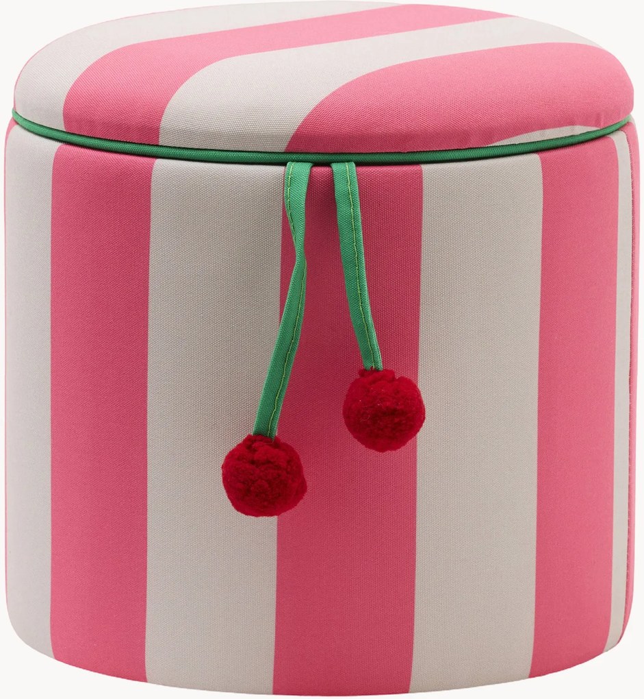 Pufe infantil com arrumação Cylinder