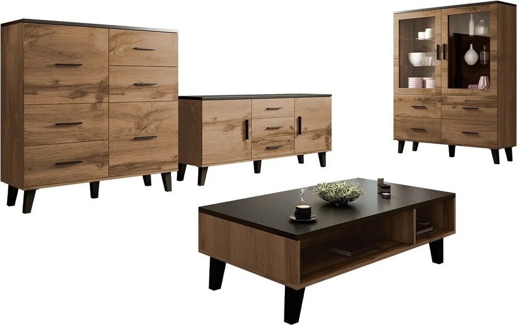 Conjunto para sala de estar Larfloi 112