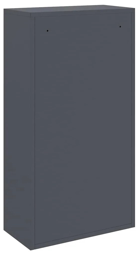 Caixa de Correio para Pacotes Antracite 44x22x82 cm Aço