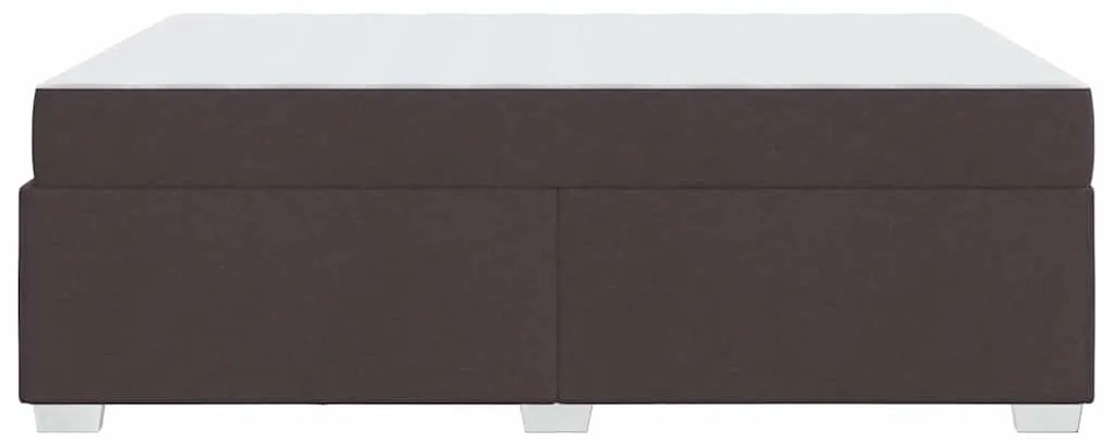 Estrutura da Cama Outros Castanho escuro 160 x 200 cm tecido