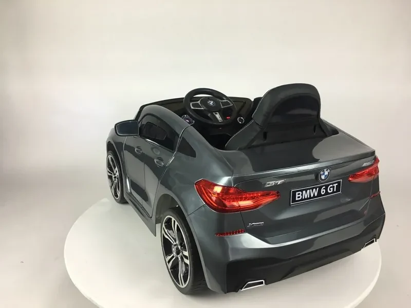 Mini Carro Elétrico Infantil 12V BMW 6 GT Controle Remoto Criança