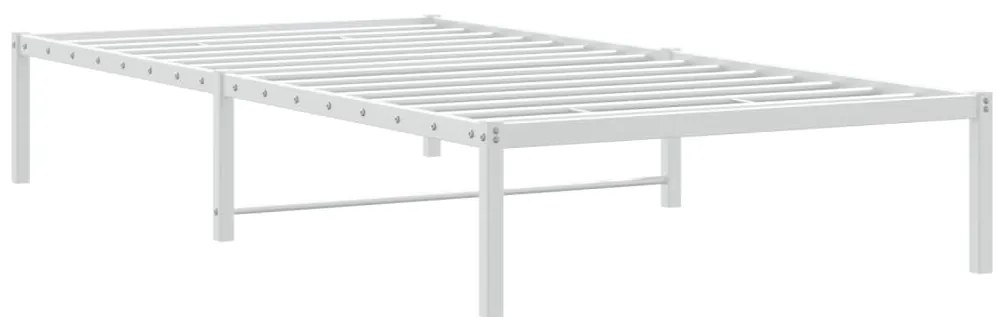Estrutura de cama 100x200 cm metal branco