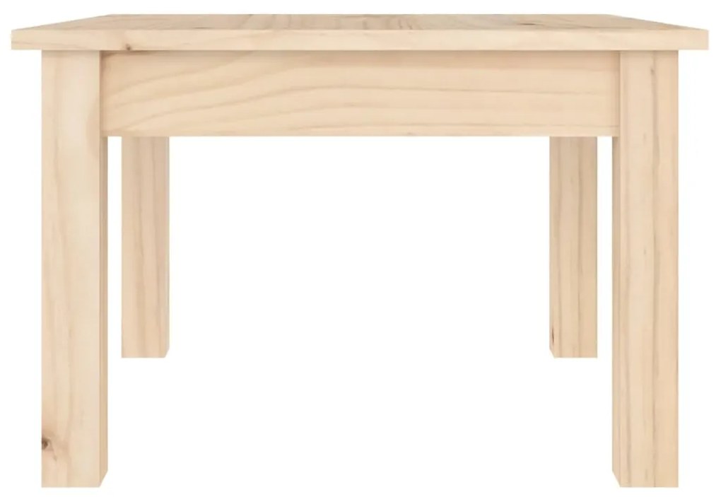 Mesa de centro 45x45x30 cm pinho maciço