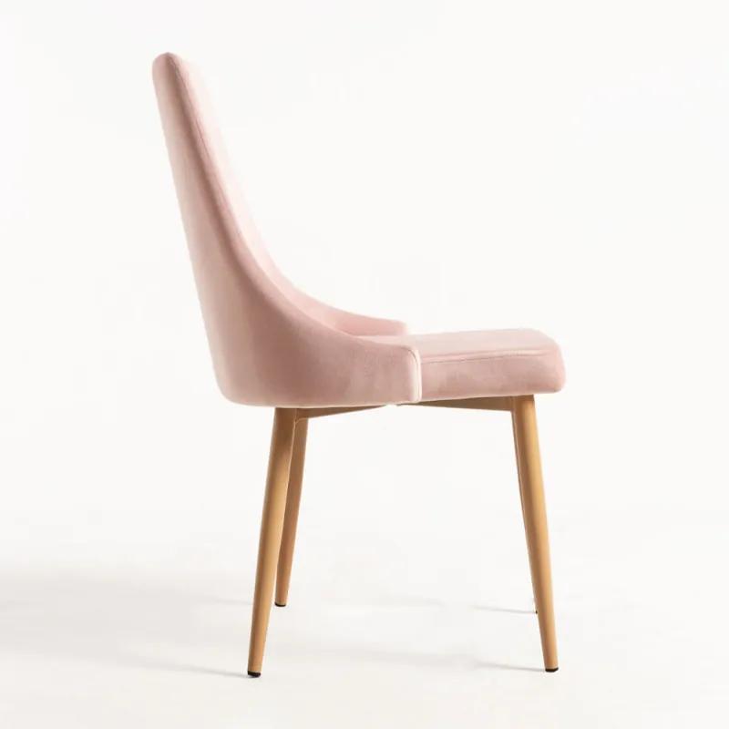 Cadeira Stoik Wood - Rosa