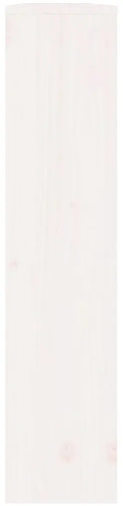 Cobertura de radiador 169x19x84 cm pinho maciço branca