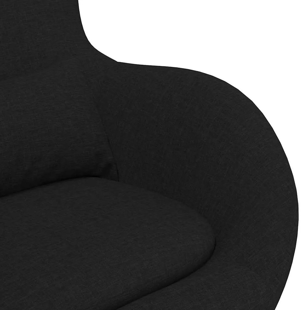 Cadeiras, Poltronas &amp; Sofás Cama Preto Médio Tecido