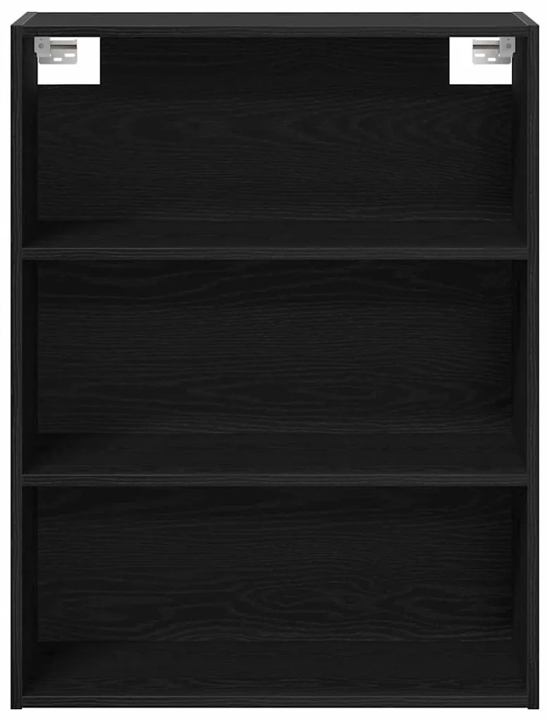 Highboard Carvalho Preto 69.5x34x180 cm Madeira de Engenharia