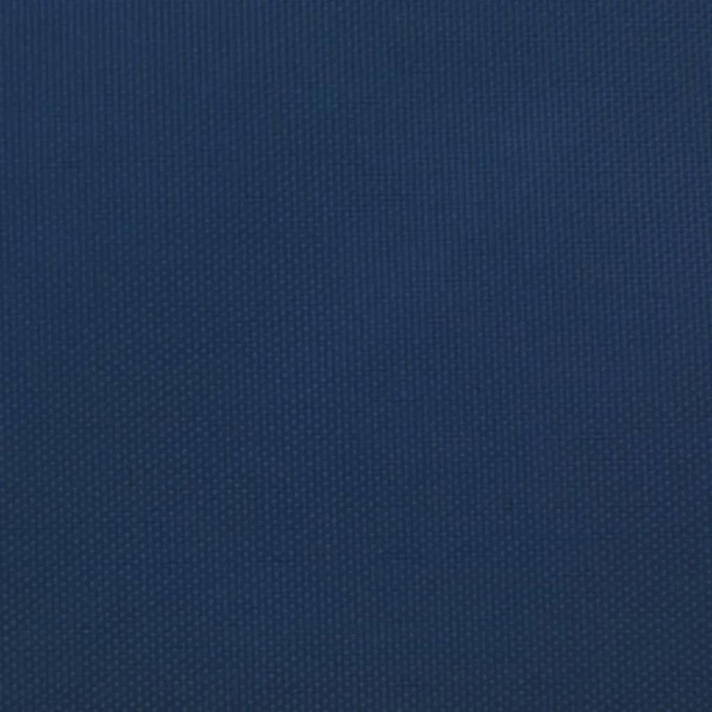 Para-sol estilo vela tecido oxford quadrado 4,5x4,5 m azul