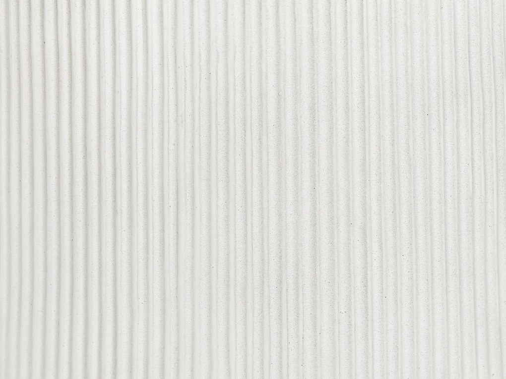 Vaso para plantas branco creme ⌀ 24 cm DARIA Beliani
