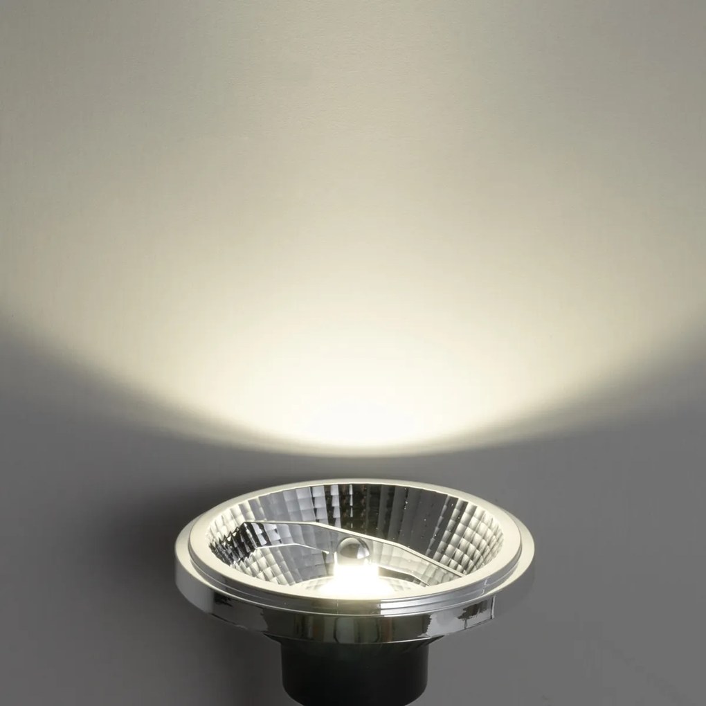 Conjunto de 5 Lâmpadas LED GU10 Reguláveis em 3 Etapas 111mm 10.5W 770 lm 4000K