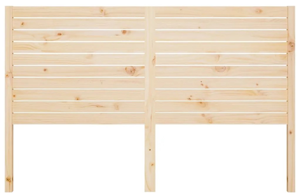 Cabeceira de cama 126x4x100 cm pinho maciço