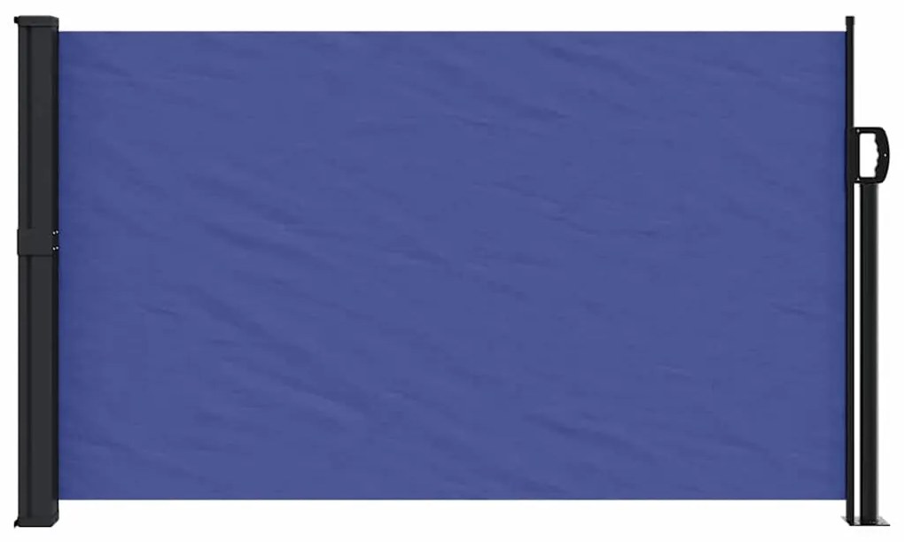 Toldo lateral retrátil 117x300 cm azul