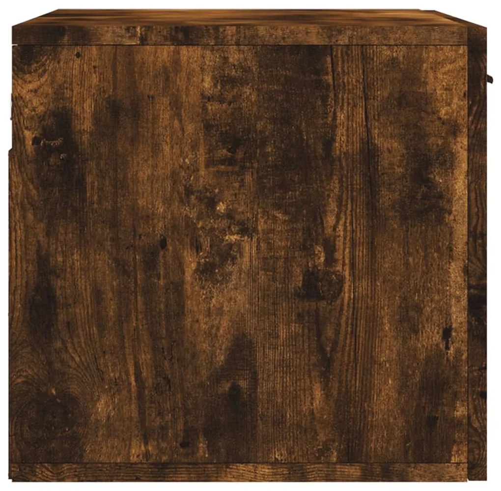 Armário parede 60x36,5x35 cm derivados madeira carvalho fumado