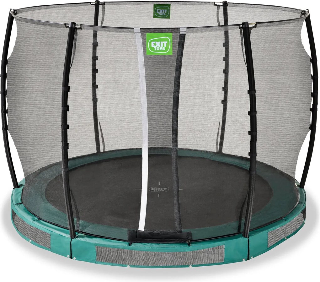 Trampolim redondo de solo Allure Classic ø305 cm - verde