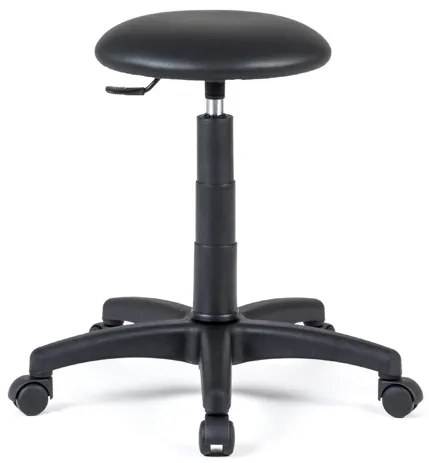 Banco de Trabalho com Rodas Multis Stool Preto (cadeiras de Escritório)