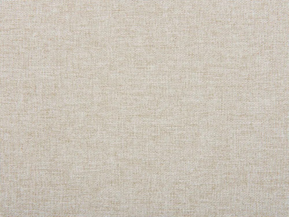 Sofá de 3 lugares em tecido creme com tachas metálicas CHESTERFIELD Beliani