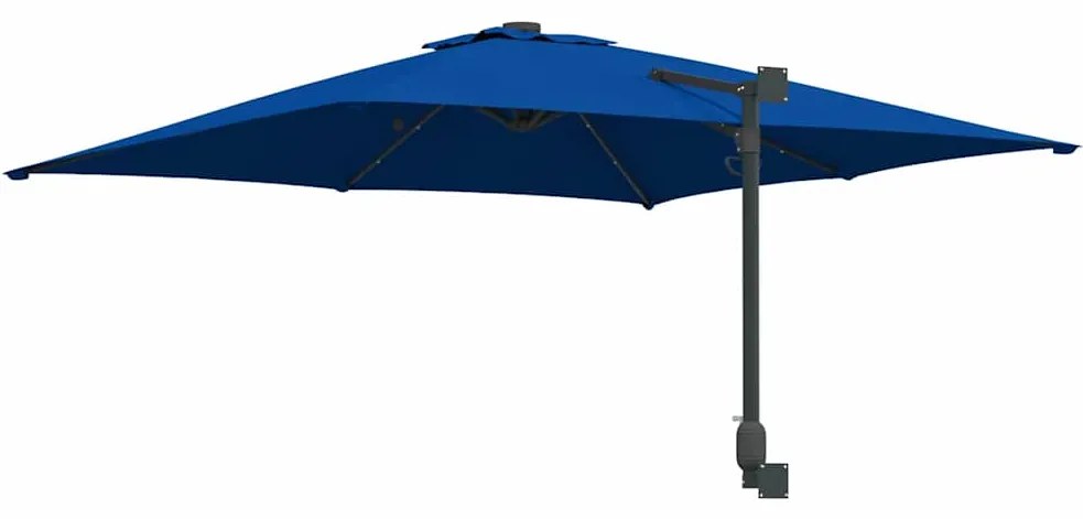 Guarda-sol de Jardim Azul Azur 248.5 x 247.5 x 160 cm tecido