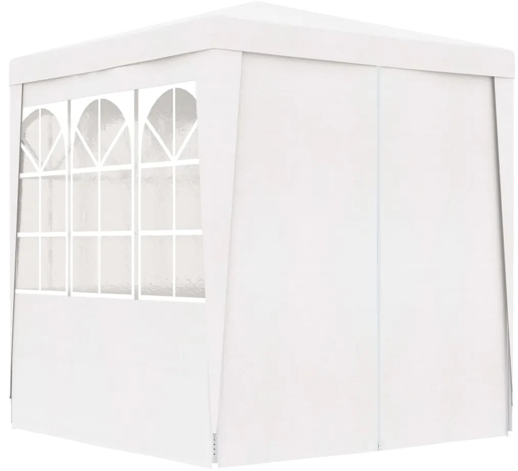 Tenda festas com paredes laterais 2x2m 90g/m² branco