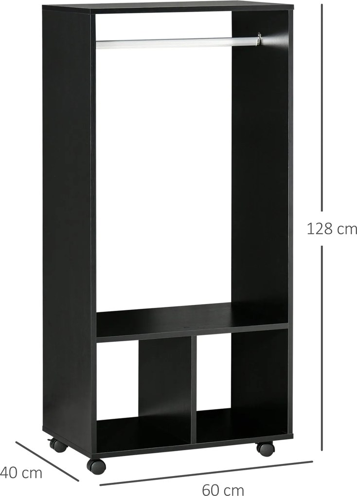 Armário Moderno – Modelo Lyon – 60x40x128 – Armazenamento Vertical – B