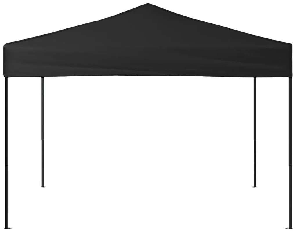 Tenda para festas dobrável 3x3 m preto