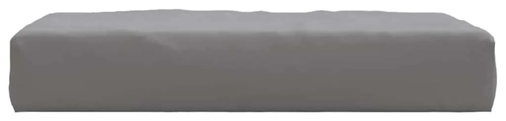 Almofadão p/ móveis de paletes 60x60x9,5 cm tecido oxford cinza