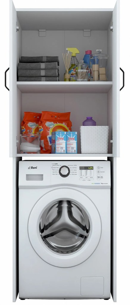 Armário para Máquina de Lavar KD110 – Branco – 65x181,8x62,5 cm