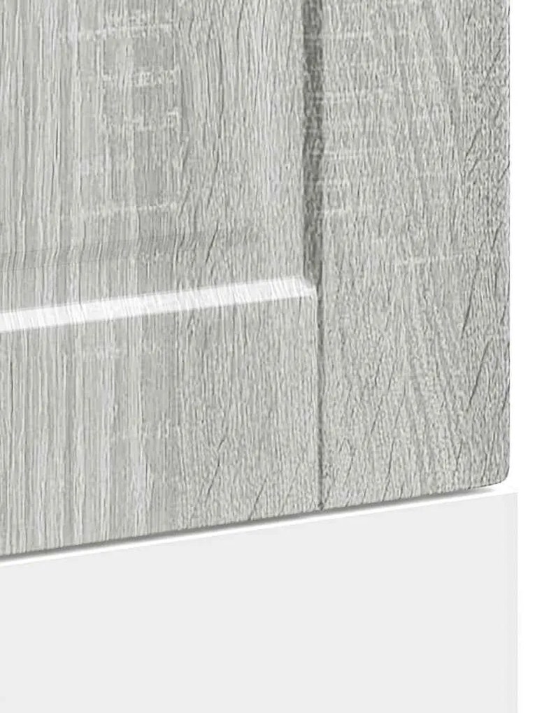 Painel máquina lavar louça Porto cinzento sonoma 45x1,5x67 cm