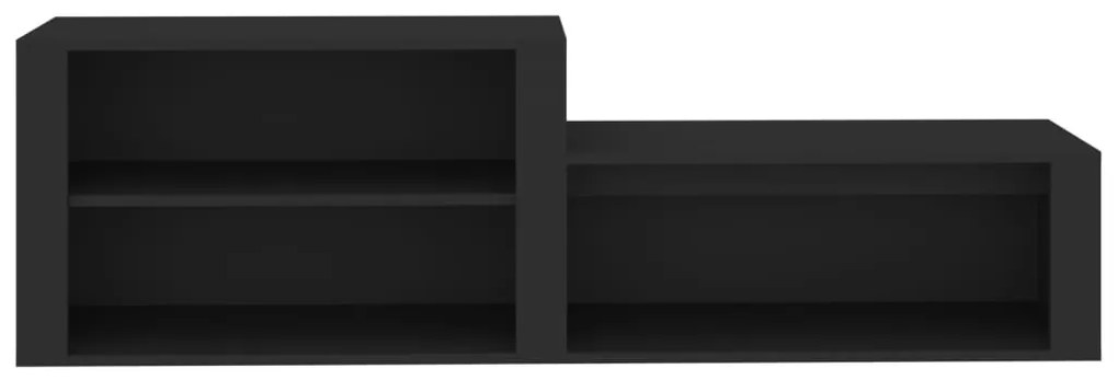 Sapateira 150x35x45 cm derivados de madeira preto