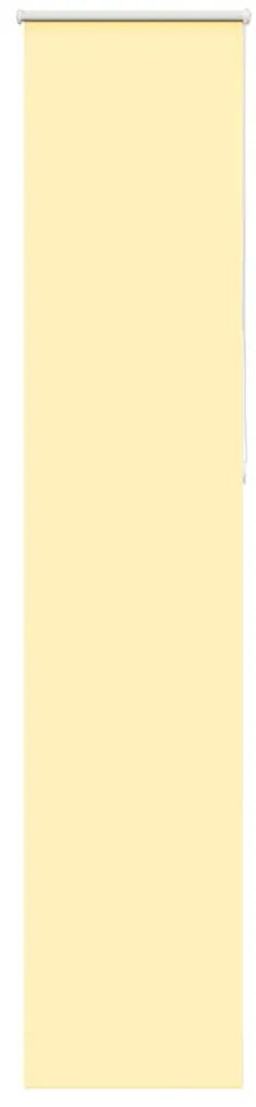 Persiana de enrolar 60x210 cm largura tecido 55,7 cm poliéster