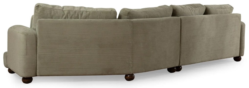 Sofá de 4 Lugares River – Verde – 330 cm x 105 cm x 90 cm