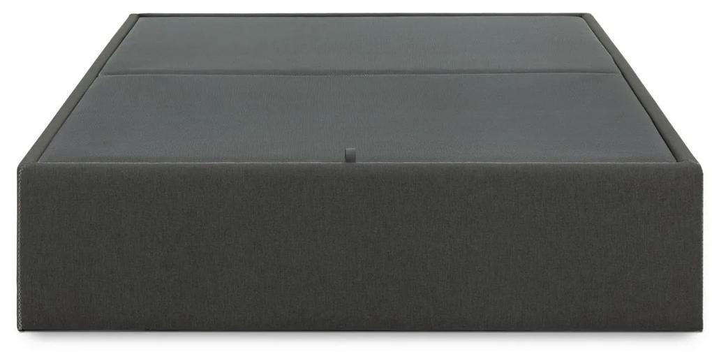 Kave Home - Sommier com arrumação Matters preto 180 x 200 cm