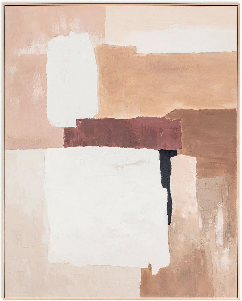 Quadro em tela pintado à mão Desert Echo