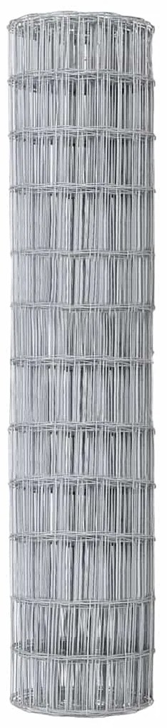 Cerca Euro 1,2x25 m Aço Galvanizado