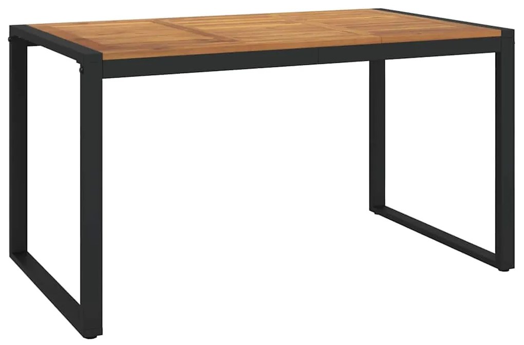 Conjunto de Jantar para Jardim vidaXL 5 Peças Cinza de Polyrattan e Ac
