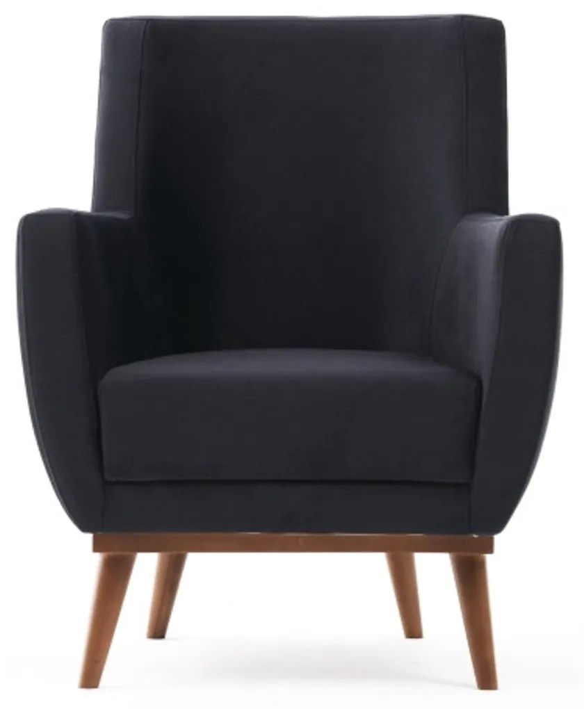 Cadeira Wing Gonca – Antracite – 74x80x75 cm