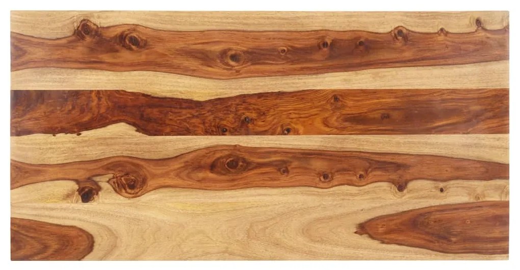 vidaXL Tampo de mesa madeira de acácia maciça 15-16 mm 60x100 cm