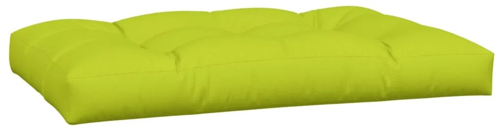 Almofadões para móveis de paletes 2 pcs tecido verde brilhante