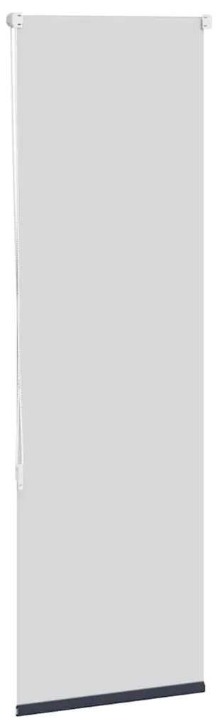 Persiana de enrolar 50x130 cm largura tecido 45,7 cm poliéster