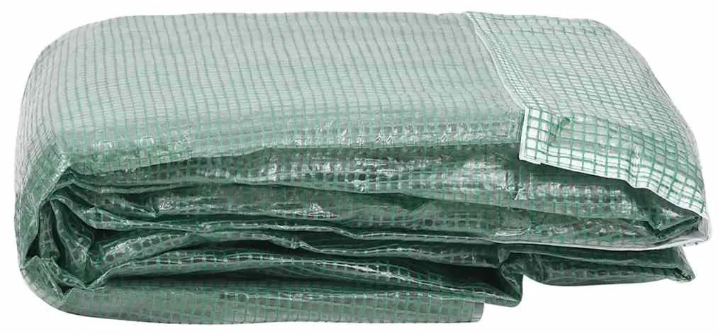 Cobertura de substituição p/ estufas 45 m² 300x1500x200cm verde