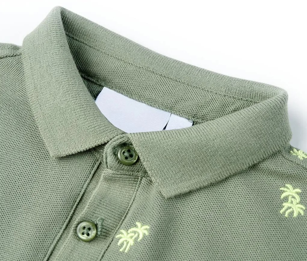 Polo para criança caqui 104