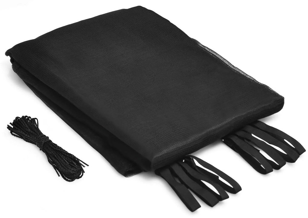 Trampolim para áreas externas com rede de fechamento de segurança - 8 pés