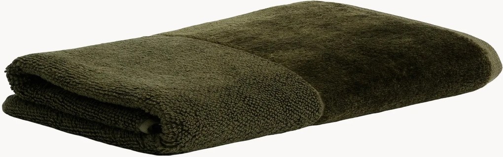 Toalha de duche com bordas aveludadas Bamboo Luxe
